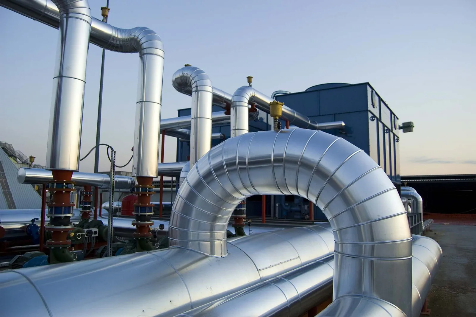 air-conditioning install, design with large venting system